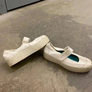 Vintage  Dkny platform mary janes